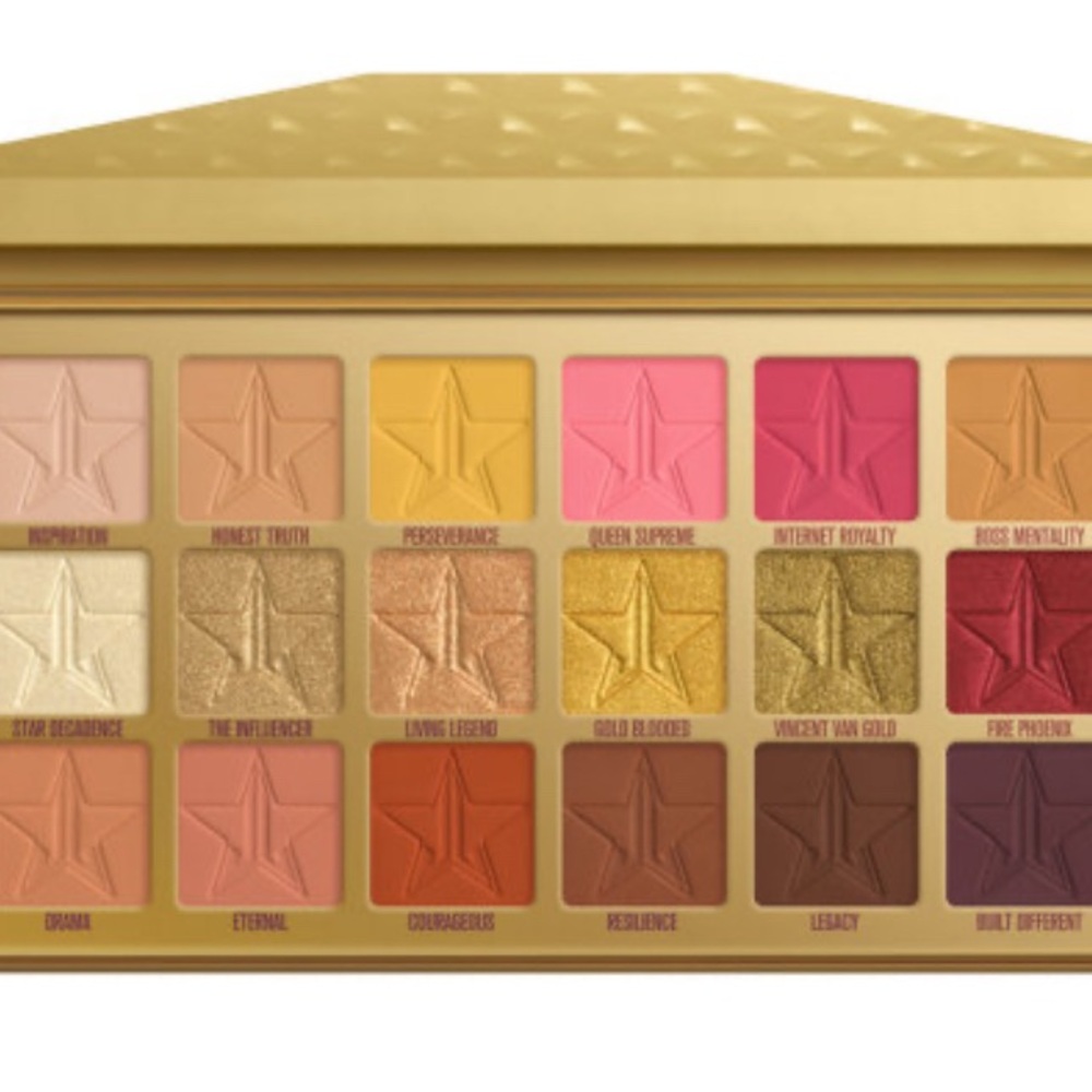 Jeffree Star Gold Blooded Eyeshadow Palette - Vibrant Multi-Color